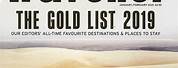 Conde Nast Traveller the Gold List