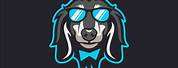 Cool Sunglasses Dog YouTube Logo