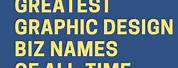 Creative Graphic Design Names