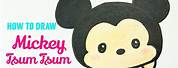 Cute Easy Drawings Mickey Mouse