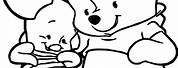 Cute Winnie the Pooh Coloring Pages