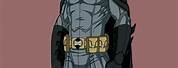 DC Animated Art Batman Full Body