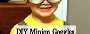 DIY Minion Goggles with Mason Jar Lids