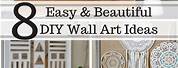 DIY Wall Decor Ideas Pinterest
