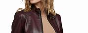 Dark Brown Leather Jackets for Women