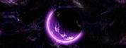 Dark Purple Galaxy 2048X1152