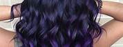 Dark Purple Ombre Hair