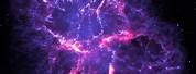 Deep Blue Space Nebula