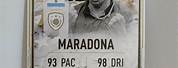 Diego Maradona FIFA Card