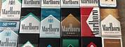 Different Brands of Marlboro Cigarettes