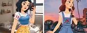 Disney Princesses Redone as Modern Day