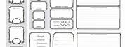 Dnd 5E Character Sheet Front and Back