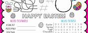 Easter Activities for Toddlers Printables