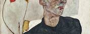 Egon Schiele Man/Woman Child