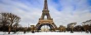 Eiffel Tower Paris in Winter