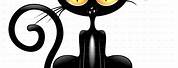 Evil Black Cat Cartoon