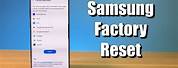 Factory Reset Samsung Galaxy