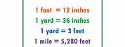 Foot Unit of Measure