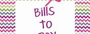 Free Clip Art Pay Bills