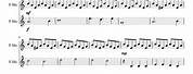 French Horn Gravity Falls Sheet Music