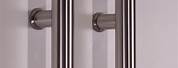 Front Door White with Pull Handle