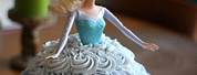Frozen Elsa Doll Birthday Cake