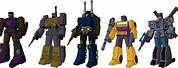 G1 COMBATICONS Height Chart