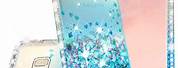 Galaxy S9 Light Blue Glitter Phone Case