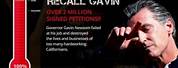 Gavin Newsom Recall Petition Form