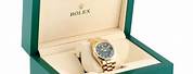 Gold Rolex Watch in Box