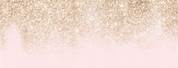 Gold and Pink Glitter Background Clip Art
