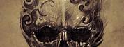 Gothic Skull Drawings Dark Side