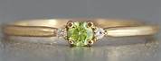 Green Diamond Birthstone Jewelry