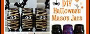 Halloween Craft Ideas with Mason Jars