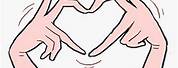 Hands in Shape of Heart Anime