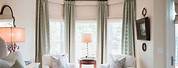 Hanging Curtains in a Bay Window
