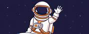 High Resolution Astronaut Wallpaper Cartoon