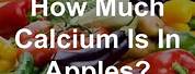 How Much Calcium in 1 Apple
