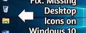 How to Find Lost Icons On Desktop