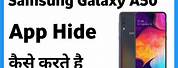 How to Hide App in Samsung A50