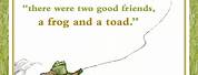 Iconic Frog and Toad Quotes