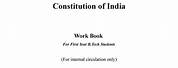 Indian Constitution Assignment Acknowledgement