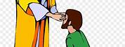 Jesus Heals Blind Man Clip Art