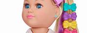 Jojo Siwa Doll with Crimped Hair