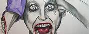 Joker Insane Pencil Drawings