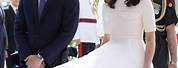Kate Middleton Photos Dress Flies Up