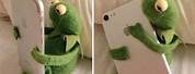 Kermit Hugging Phone Meme
