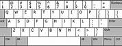 Keyboard Letter Layout
