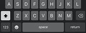 Keyboard iPhone Home Screen