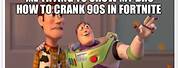 Kid Cranking 90s in Fortnite Meme